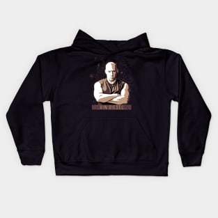 vin diesel Kids Hoodie